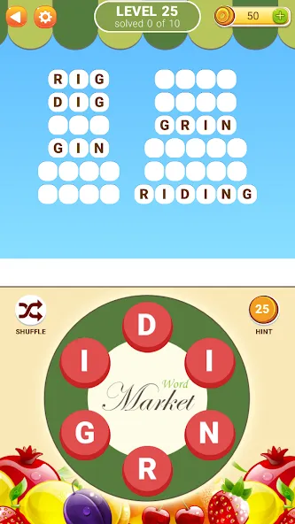 Word Market 2 — скриншот 3