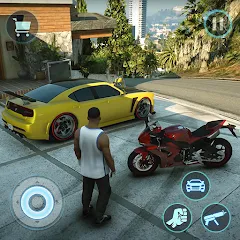 Скачать взлом Gangster Games Crime Simulator — Много денег