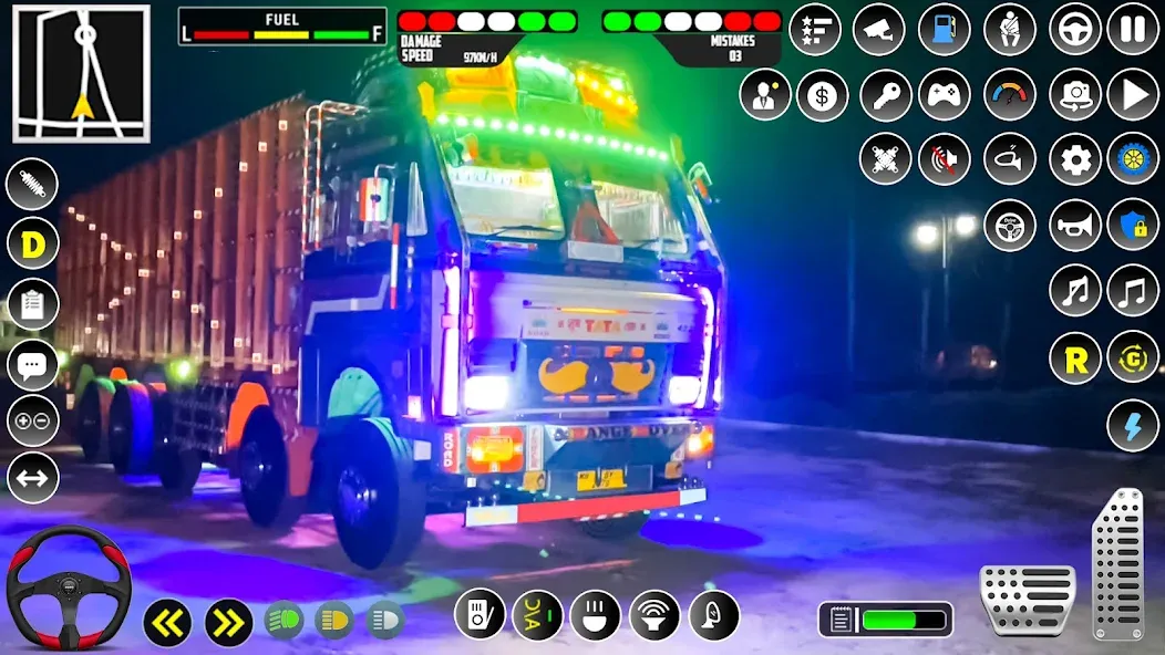 Indian Truck Driver Simulator — скриншот 1