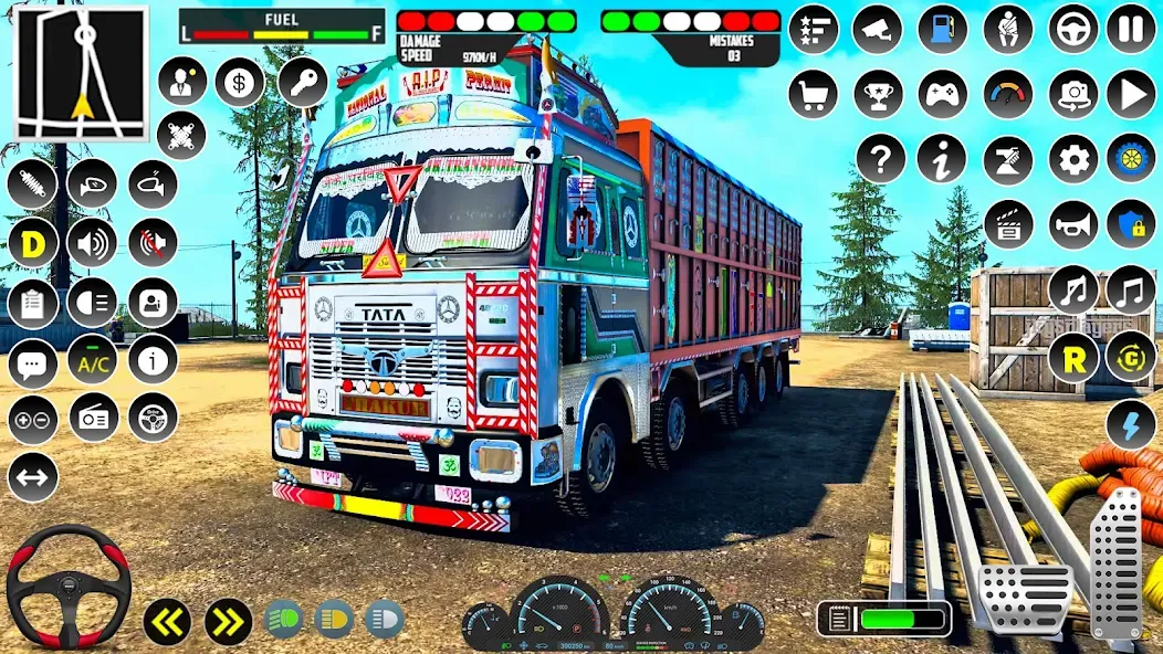 Indian Truck Driver Simulator — скриншот 4