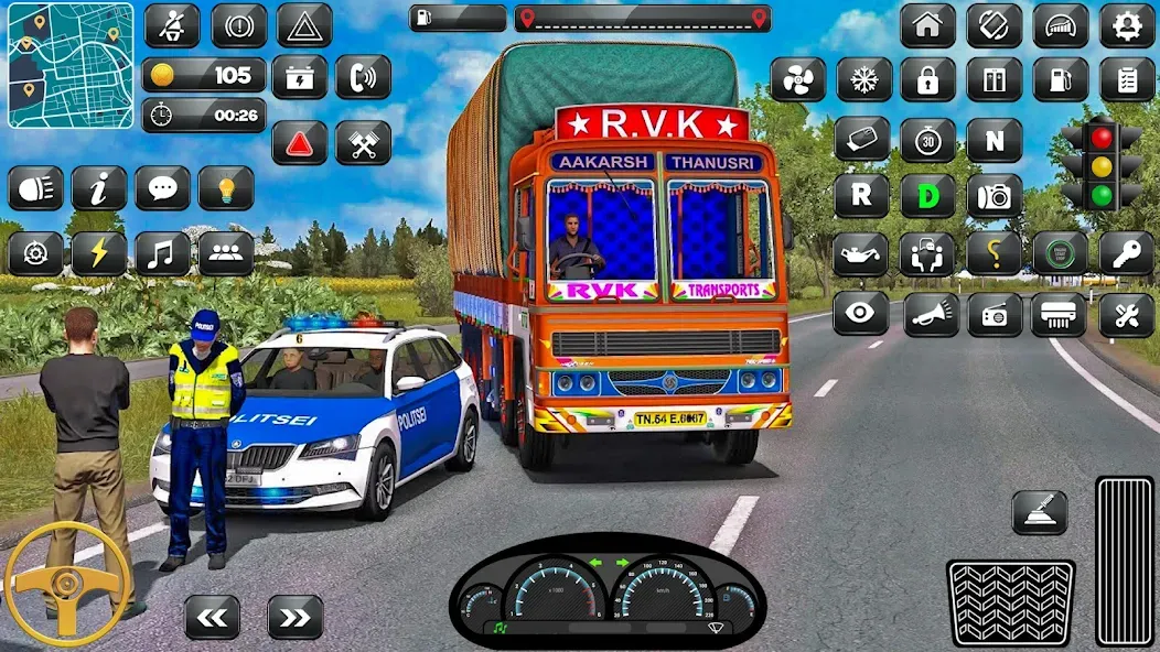 Indian Truck Driver Simulator — скриншот 5