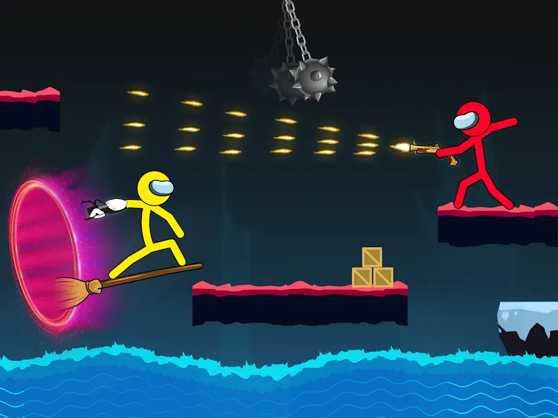 Stick-man Fighting Games — скриншот 2