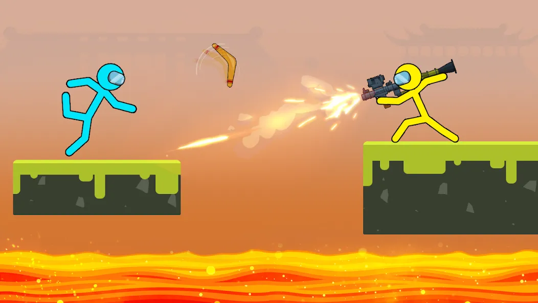 Stick-man Fighting Games — скриншот 4