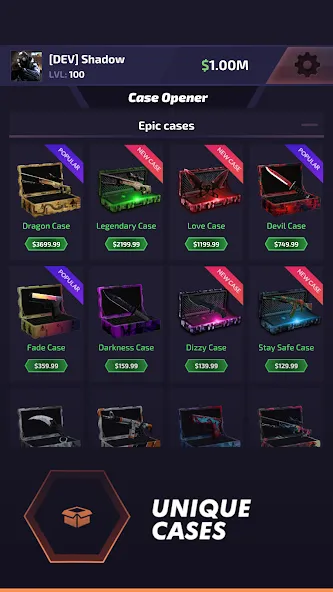 Case Battle: Skins Simulator — скриншот 1