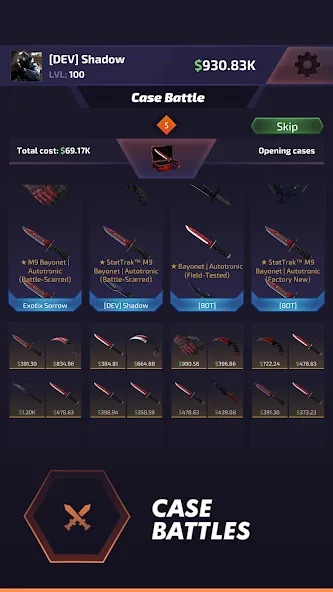 Case Battle: Skins Simulator — скриншот 5