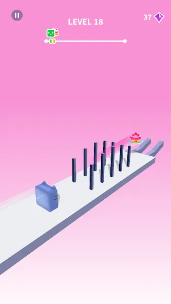 Jelly Shift - Obstacle Course — скриншот 2 Jelly Shift - Obstacle Course — скриншот 2