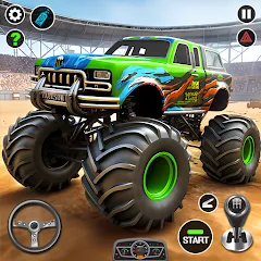 Скачать 4x4 Monster Truck Racing Games на телефон — Много денег