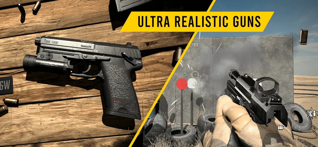 GUNSIM - 3D FPS Shooting Guns — скриншот 1
