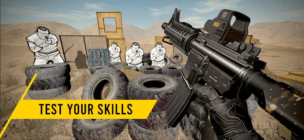 GUNSIM - 3D FPS Shooting Guns — скриншот 2
