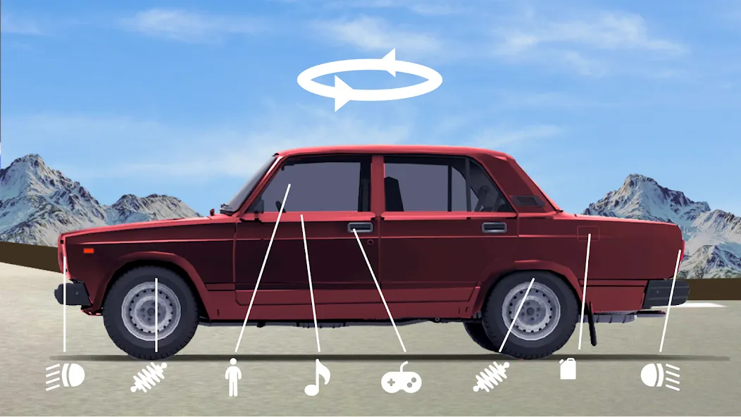 Drive Classic VAZ 2107 Parking — скриншот 2 Drive Classic VAZ 2107 Parking — скриншот 2