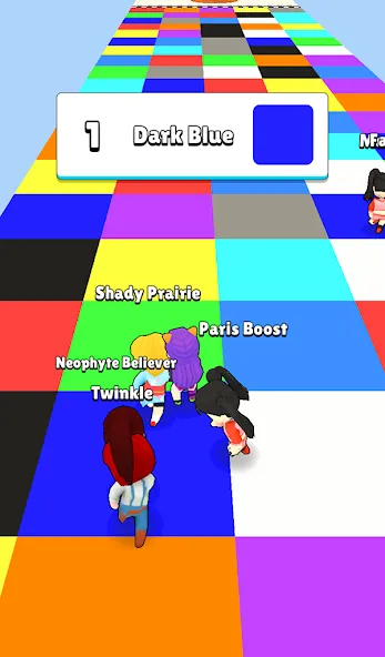 Fall Party.io: Match Race — скриншот 2