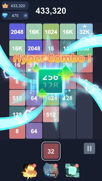 2048™ Merge Block Puzzle — скриншот 1 2048™ Merge Block Puzzle — скриншот 1