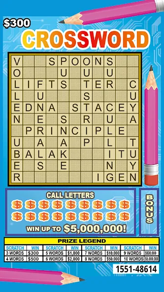 Scratch Off Lottery Scratchers — скриншот 1