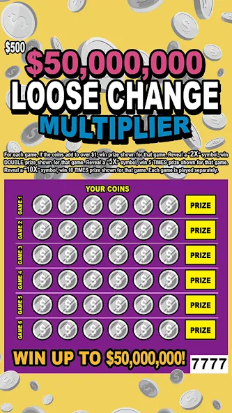 Scratch Off Lottery Scratchers — скриншот 2