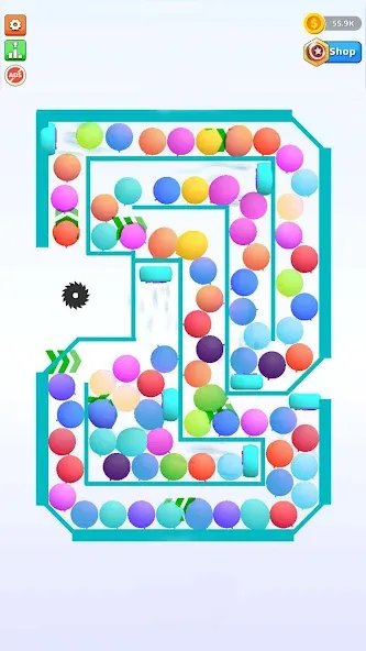 Bounce and pop - Puff Balloon — скриншот 3