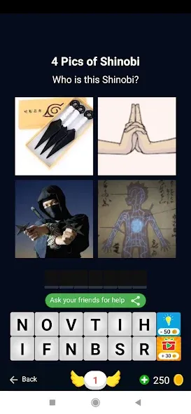 4 Pics 1 Shinobi part 1 — скриншот 1 4 Pics 1 Shinobi part 1 — скриншот 1