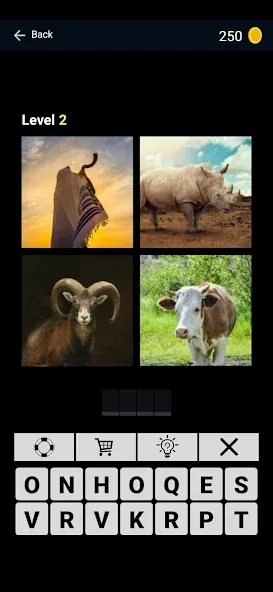 Puzzle: 4 pics 1 word offline — скриншот 5