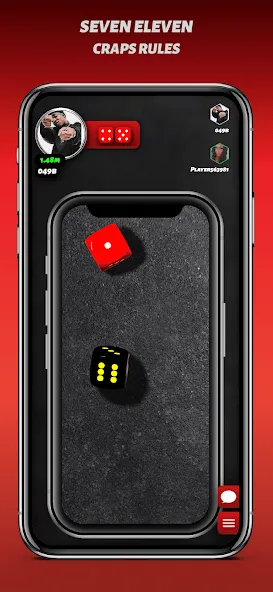 Phone Dice™ Street Dice Game — скриншот 2