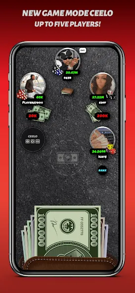 Phone Dice™ Street Dice Game — скриншот 3