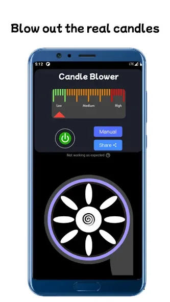 Blower - Candle Blower Lite — скриншот 2