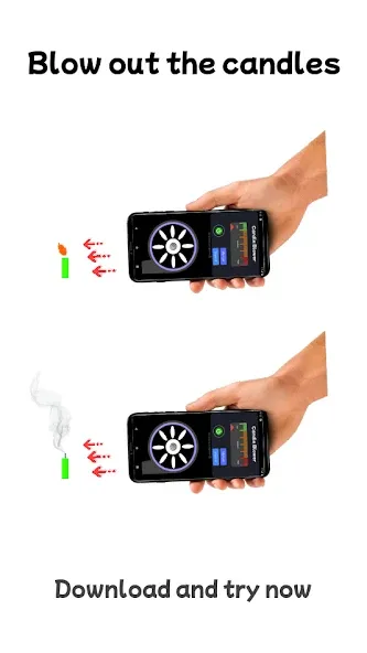 Blower - Candle Blower Lite — скриншот 3