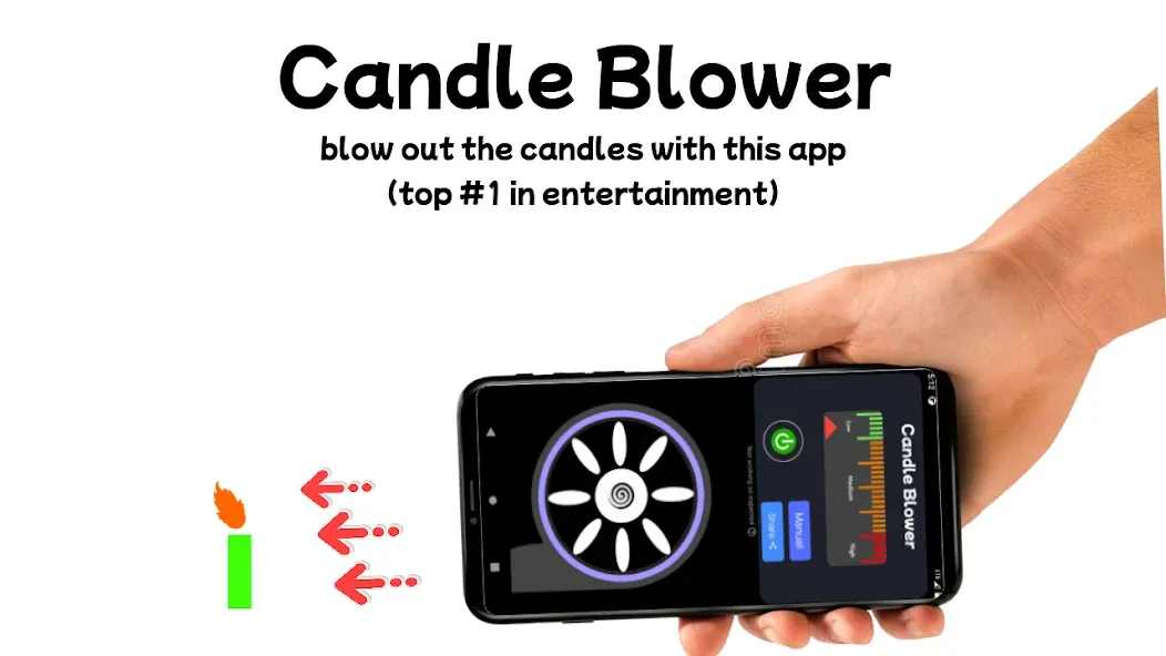 Blower - Candle Blower Lite — скриншот 5