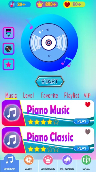 RaptorGamer Piano Tiles — скриншот 1