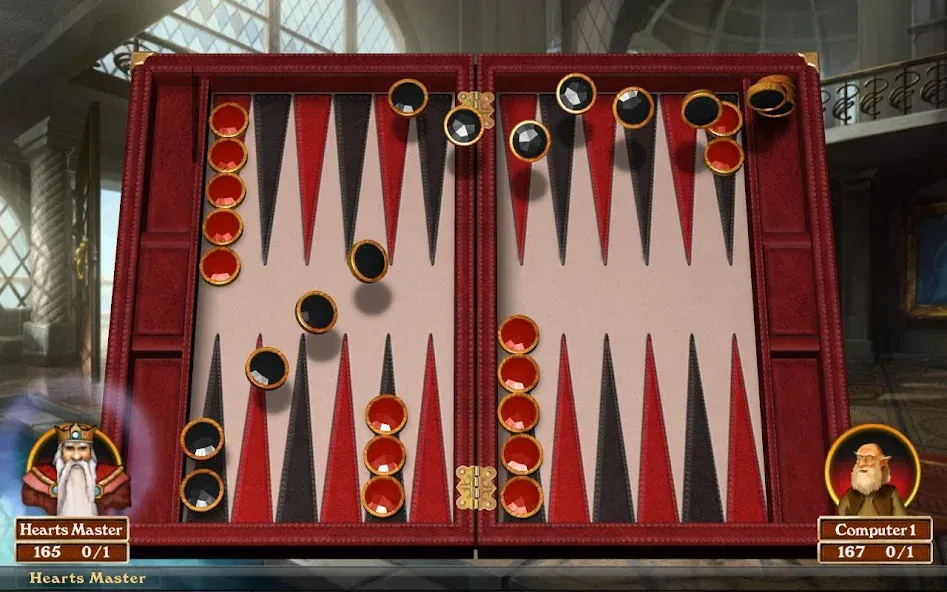 Hardwood Backgammon — скриншот 4