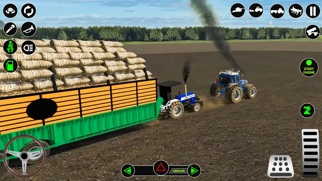 Farming Tractor Simulator Game — скриншот 2