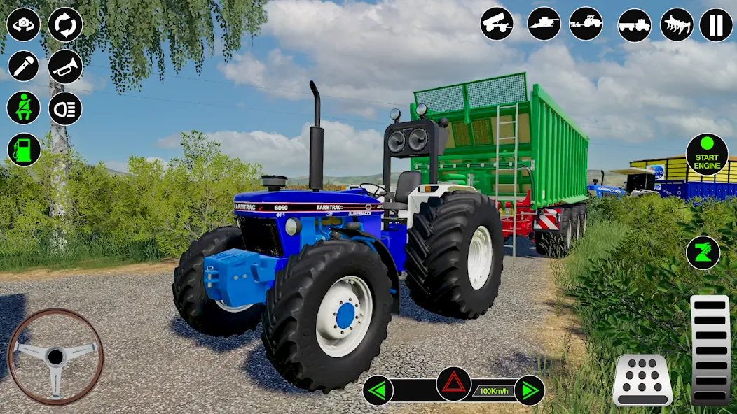 Farming Tractor Simulator Game — скриншот 3