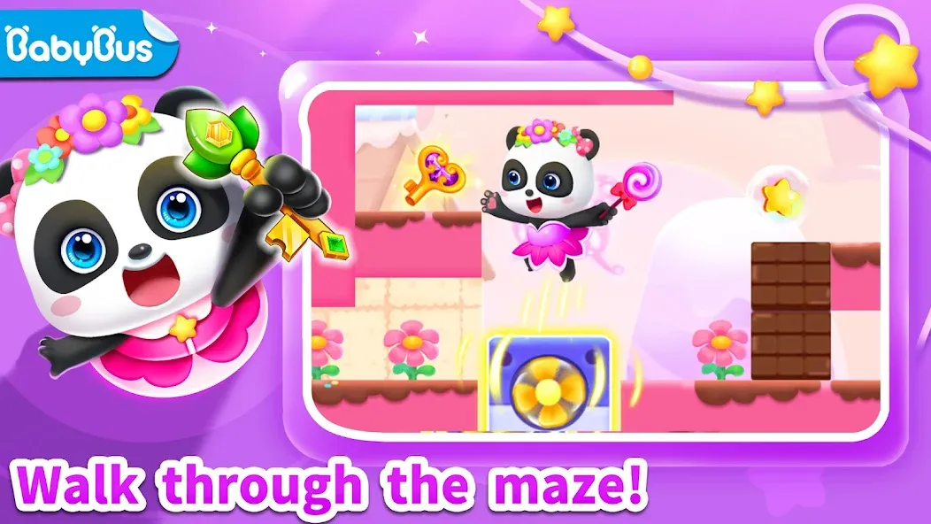 Little Panda’s Jewel Adventure — скриншот 1
