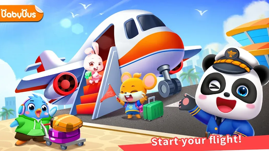 Baby Panda's Airport — скриншот 1 Baby Panda's Airport — скриншот 1
