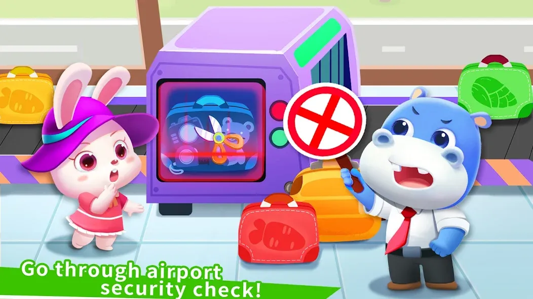 Baby Panda's Airport — скриншот 3 Baby Panda's Airport — скриншот 3