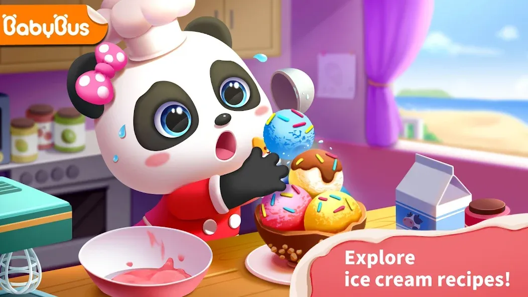 Baby Panda’s Ice Cream Shop — скриншот 1