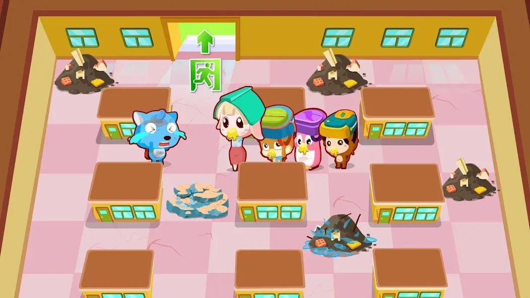 Baby Panda Earthquake Safety 1 — скриншот 2