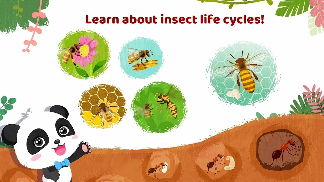 Little Panda's Insect World — скриншот 4