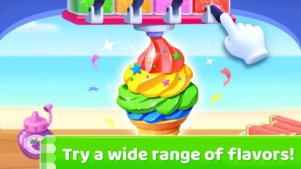Little Panda's Ice Cream Games — скриншот 4 Little Panda's Ice Cream Games — скриншот 4
