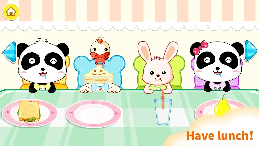 Baby Panda Kindergarten — скриншот 3