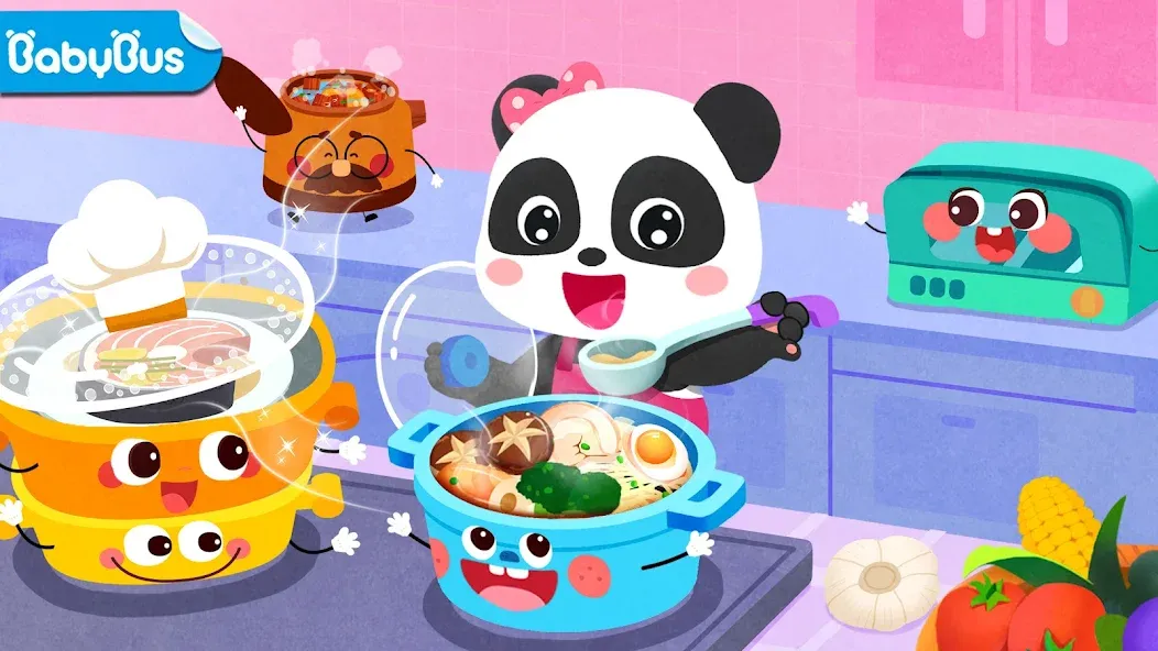 Baby Panda's Kitchen Party — скриншот 1