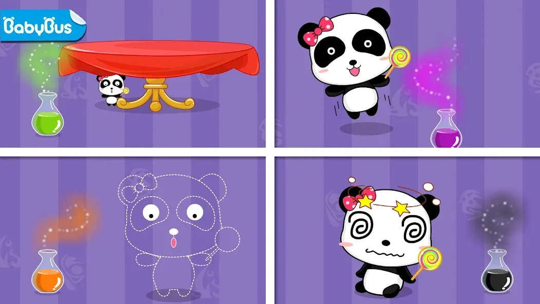 Baby Panda's Color Mixing — скриншот 1