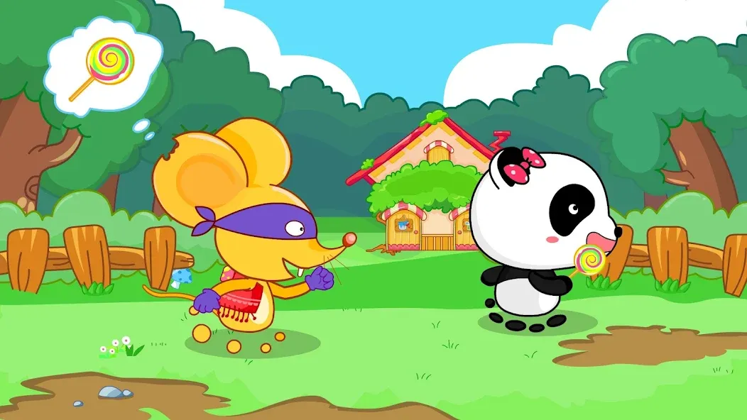 Baby Panda's Color Mixing — скриншот 4