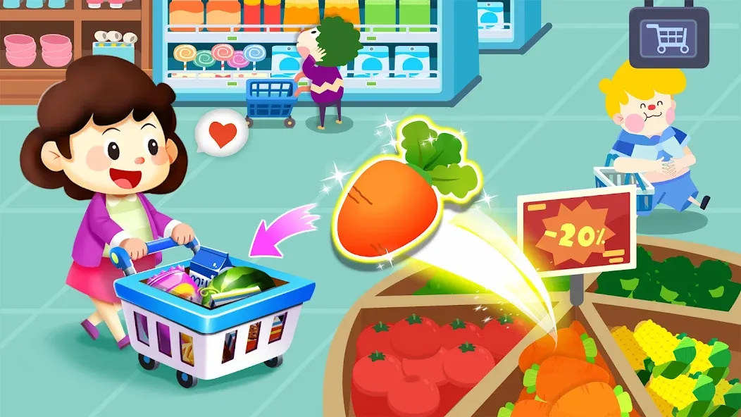 Little Panda's Town: Mall — скриншот 4