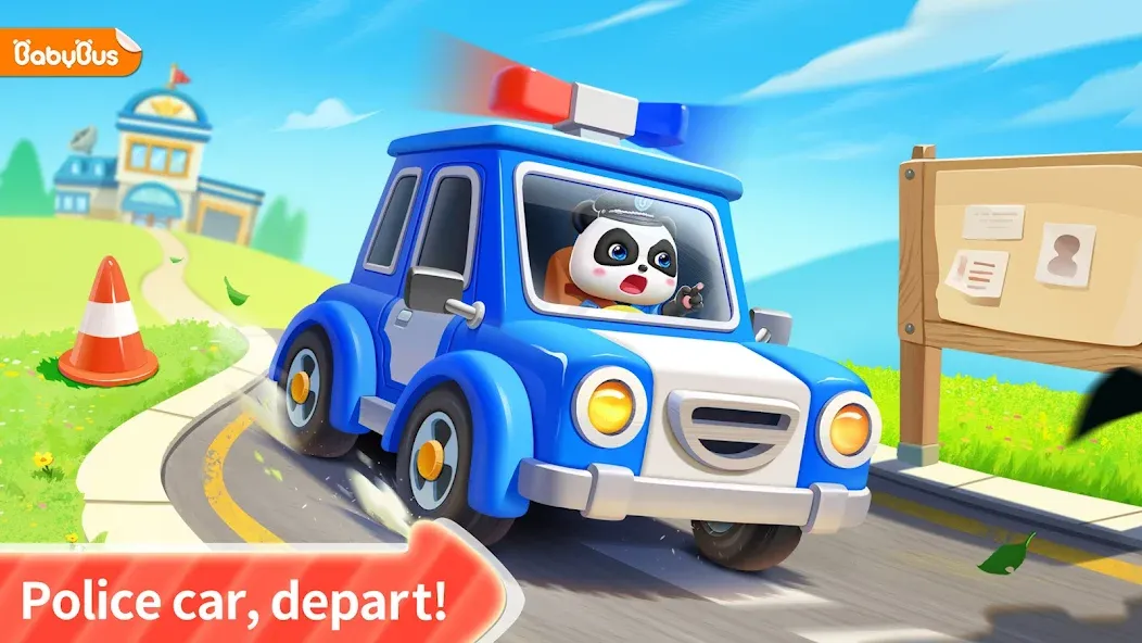 Little Panda Policeman — скриншот 1