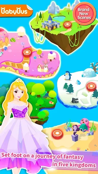 Little Panda Princess Dressup — скриншот 1 Little Panda Princess Dressup — скриншот 1