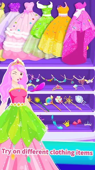 Little Panda Princess Dressup — скриншот 2 Little Panda Princess Dressup — скриншот 2
