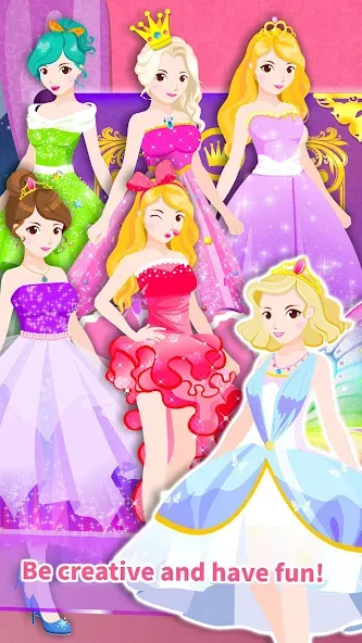 Little Panda Princess Dressup — скриншот 5