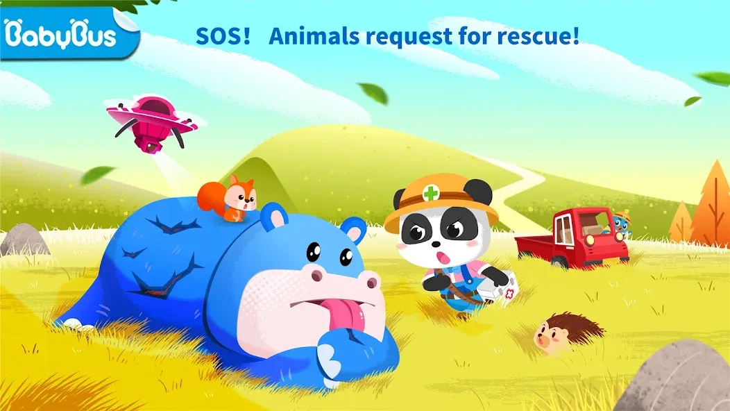 Baby Panda: Care for animals — скриншот 1