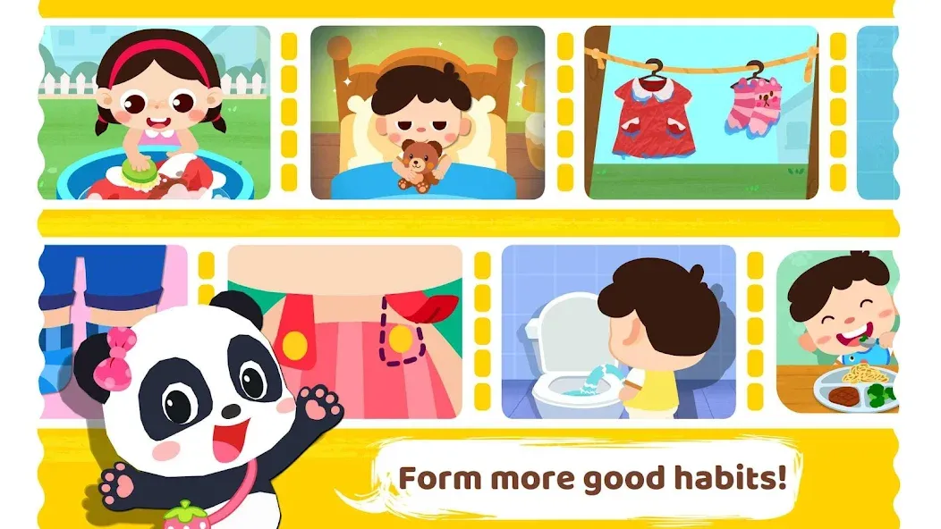 Baby Panda's Daily Habits — скриншот 5