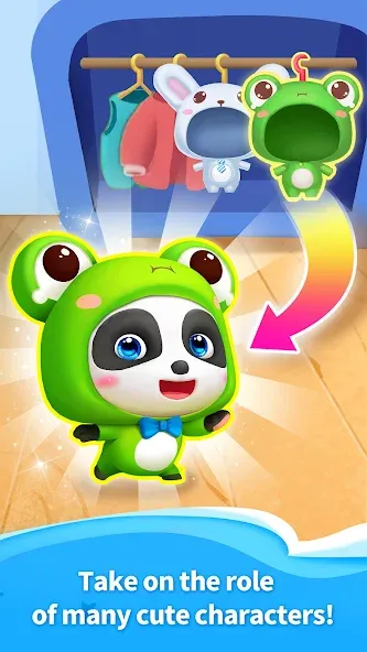 Talking Baby Panda-Virtual Pet — скриншот 2 Talking Baby Panda-Virtual Pet — скриншот 2