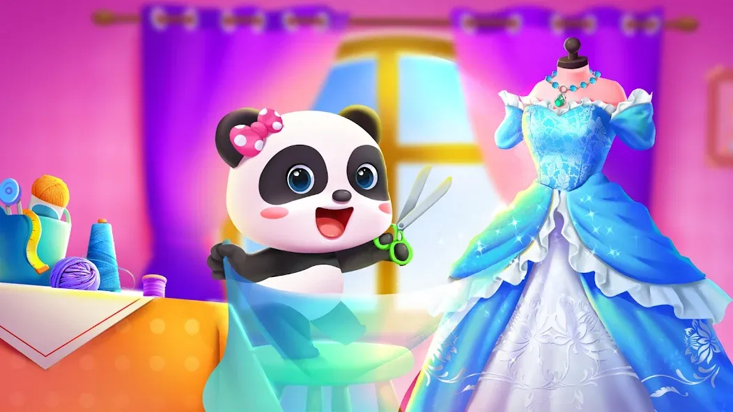 Baby Panda's Fashion Dress Up — скриншот 1